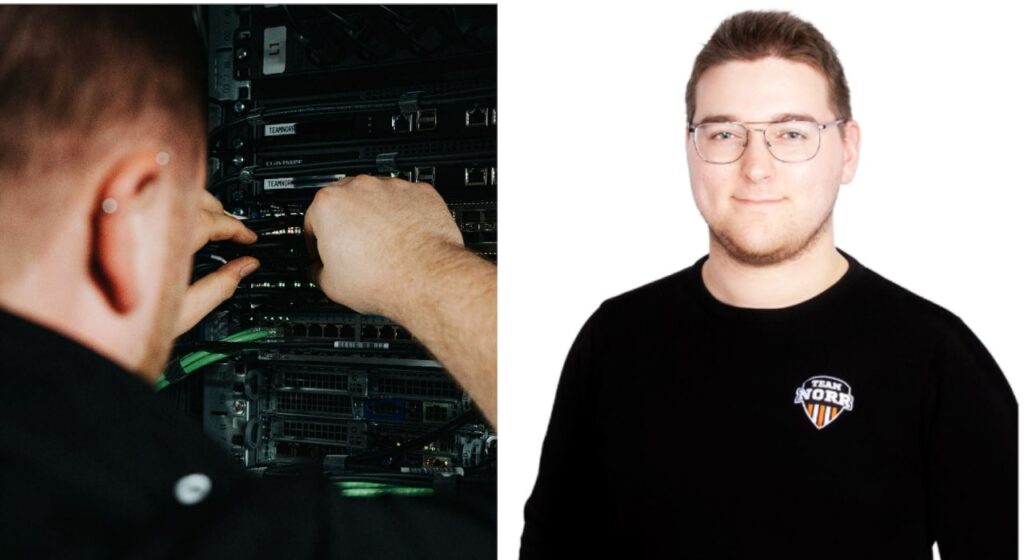 William en av våra IT-konsulter i Skellefteå